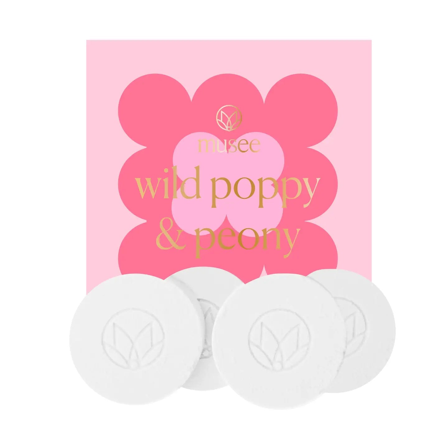 WIld Poppy & Peony Shower Steamers by Musee Bath at Confetti Gift and Party Tuscaloosa Alabama