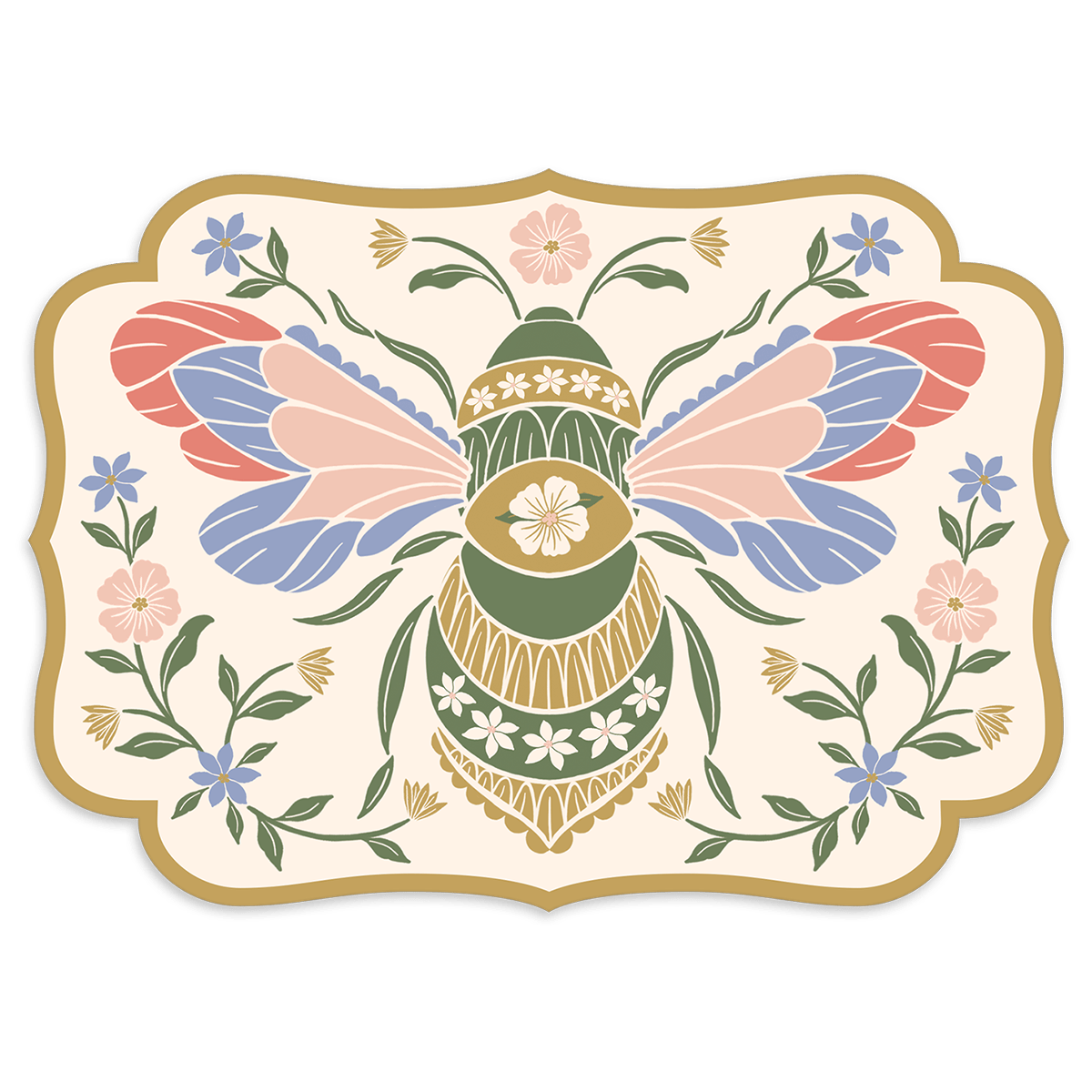 Wildflower Meadow Bee Note Cards by lady jayne at Confetti Gift and Party Tuscaloosa Alabama