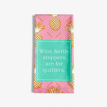  Wine Bottle Toppers Hostess Towel by Clairebella at Confetti Gift and Party