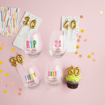 Wine Glass & Candle Set by Mud Pie at Confetti Gift and Party Tuscaloosa Alabama