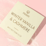 Winter Vanilla & Cashmere Mini Bath Salt Soak by Musee Bath at Confetti Gift and Party Tuscaloosa Alabama