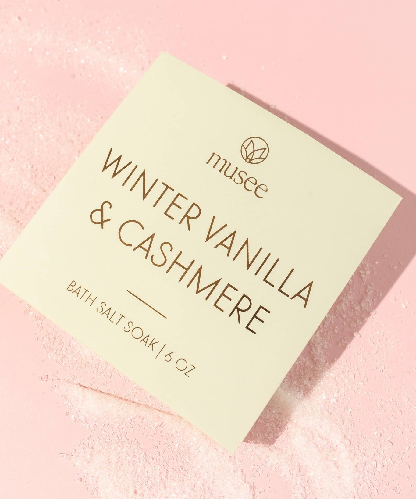 Winter Vanilla & Cashmere Mini Bath Salt Soak by Musee Bath at Confetti Gift and Party Tuscaloosa Alabama