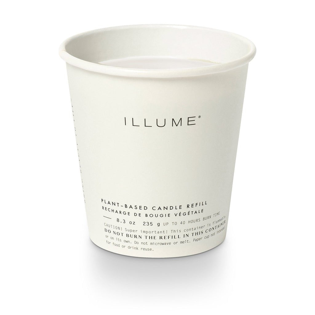 Winter White Boxed Glass Candle Refill by Illume at Confetti Gift and Party