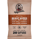 Wood Barrel Bourbon Wipes by Dr Squatch at Confetti Gift and Party Tuscaloosa Alabama