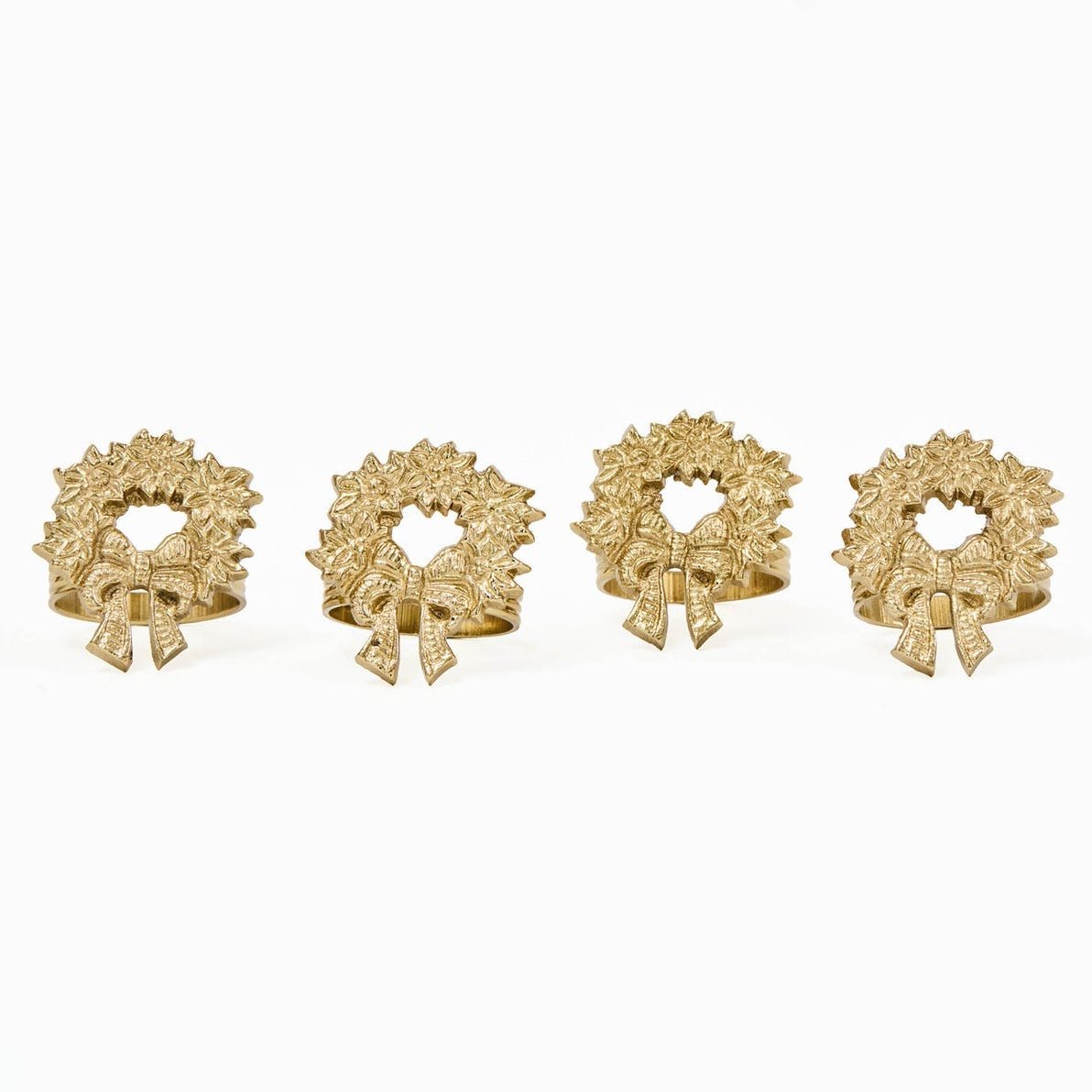 Wreath Napkin Rings - Set of 4 by Mary Square at Confetti Gift and Party Tuscaloosa Alabama