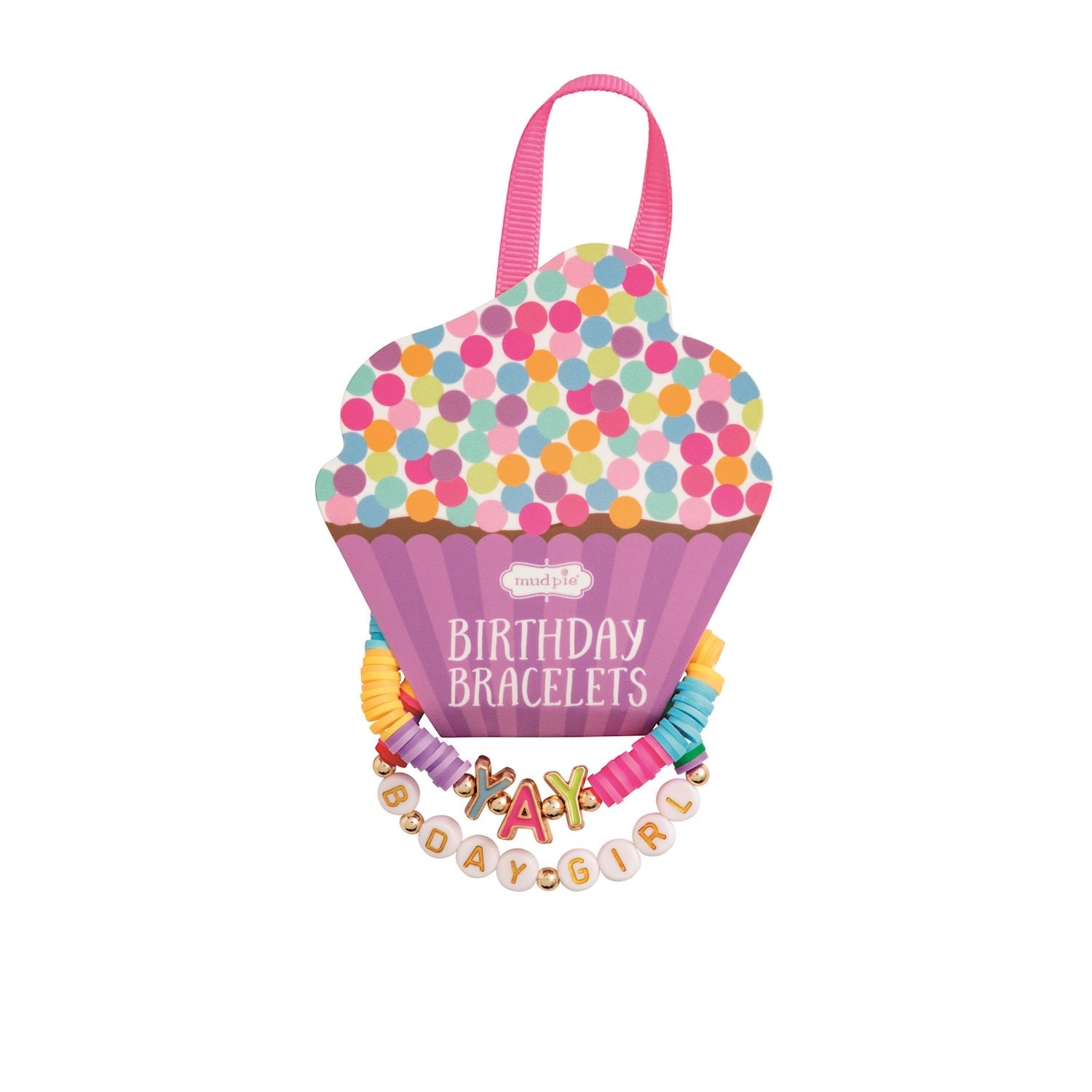 Yay Birthday Bracelets by Mud Pie at Confetti Gift and Party Tuscaloosa Alabama