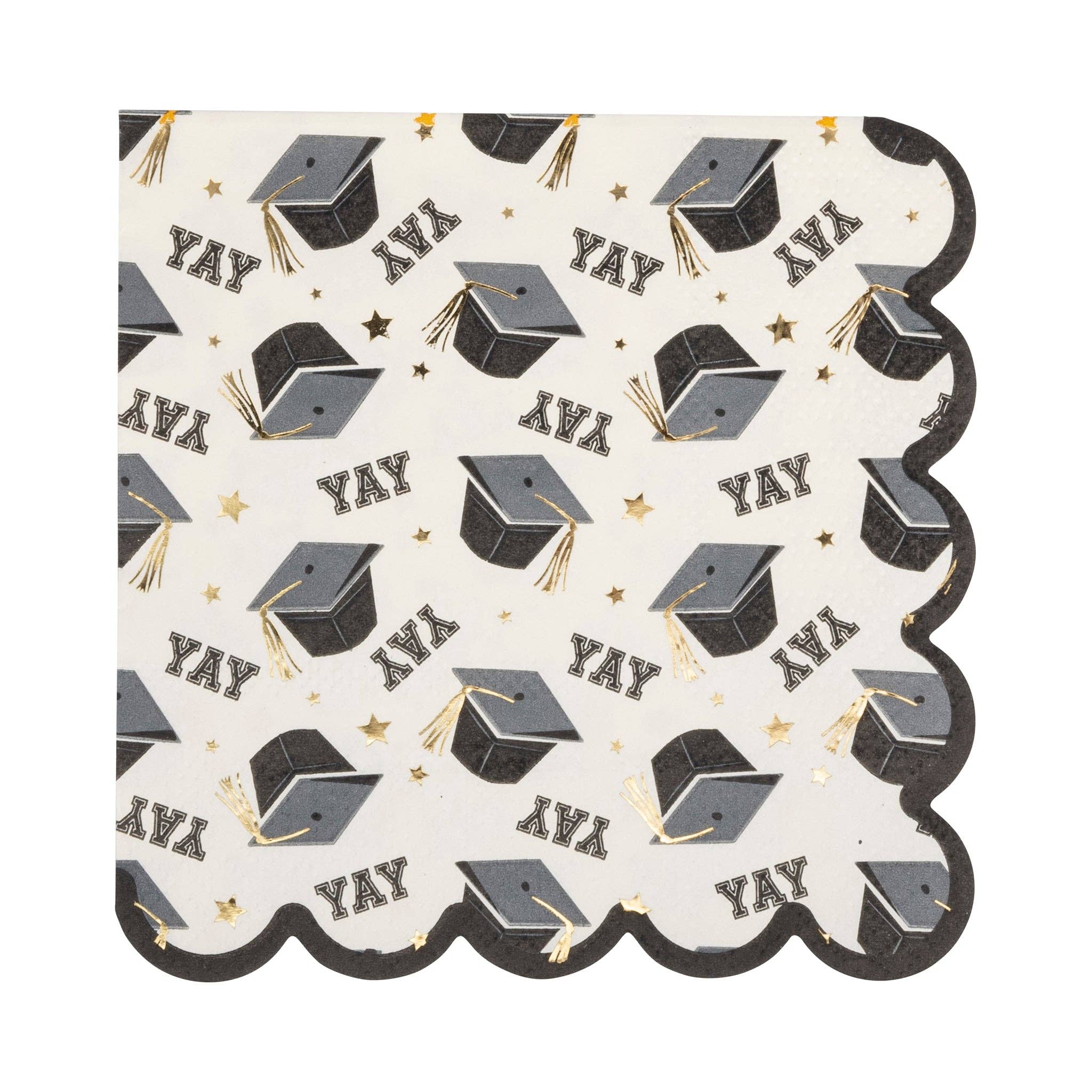 Yay Cap Pattern Napkin by My Mind’s Eye at Confetti Gift and Party Tuscaloosa Alabama