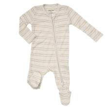  2 Way Zipper Footie - Clay Stripe by Angel Dear at Confetti Gift and Party