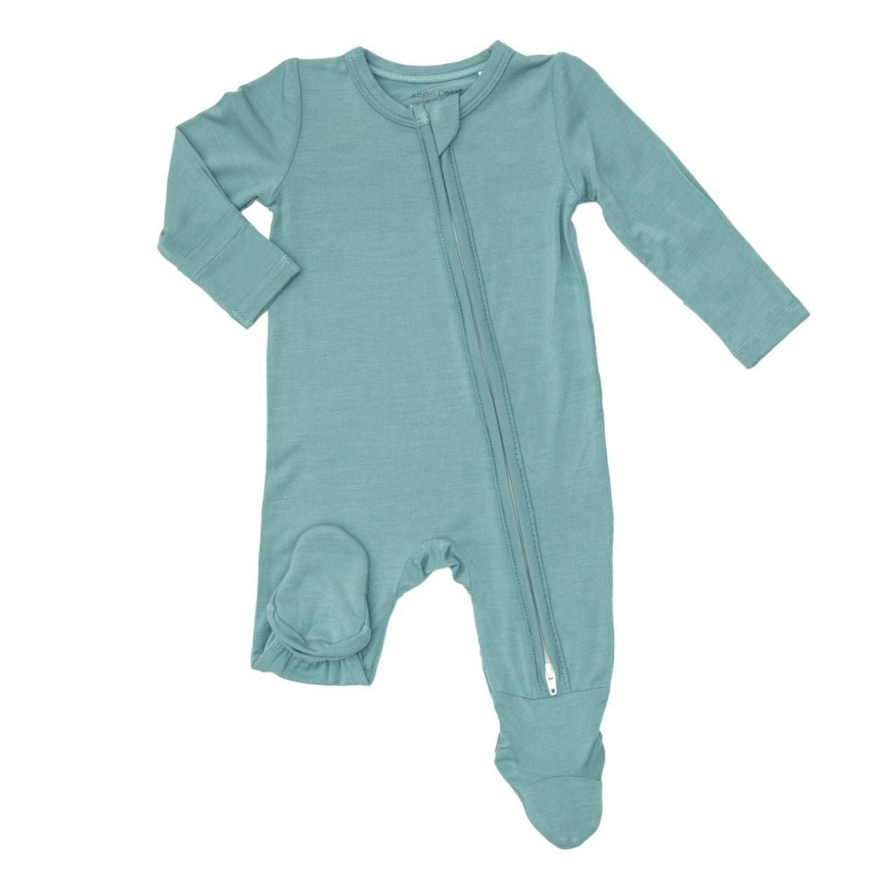 2 Way Zipper Footie - Cute Dino Beryl by Angel Dear at Confetti Gift and Party