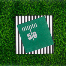  50 Yard Line Football Cocktail Napkins - Confetti Interiors-Gatherings by Curated Paperie