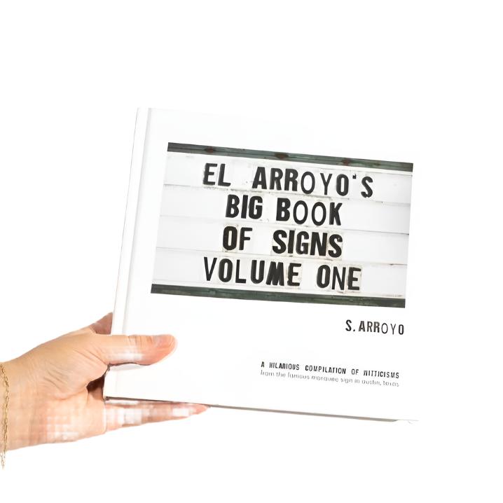 Big Book Of Signs by El Arroyo at Confetti Gift and Party