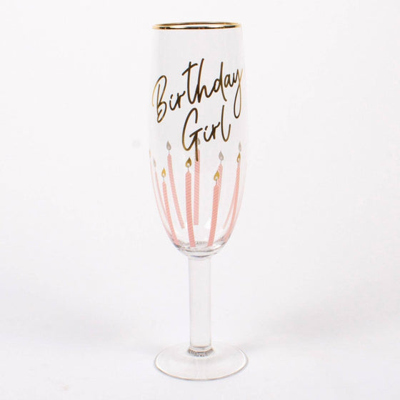 Birthday Girl Oversized Champagne Glass - Confetti Interiors-8 Oak Lane