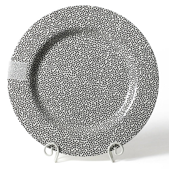 Black Small Dot Big Platter by Happy Everything at Confetti Gift and Party