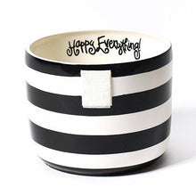  Black Stripe Happy Everything Mini Bowlby Happy Everything at Confetti Gift and Party