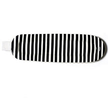  Black Stripe Mini Skinny Oval Entertaining Tray by Happy Everything at Confetti Gift and Party