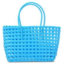  Blue Woven Tote - Small by Iscream at Confetti Gift and Party