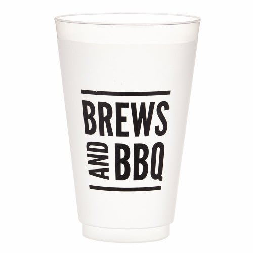 Brew And BBQ 24oz Frost Cup - #confetti-gift-and-party #-Santa Barbara Design Studio