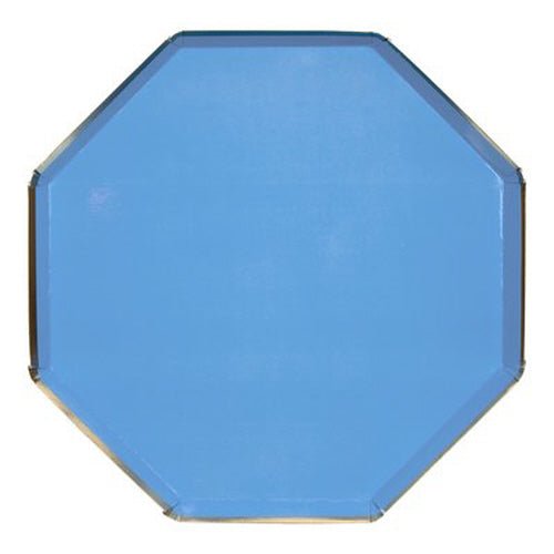 Bright Blue Dinner Plates - #confetti-gift-and-party #-Meri Meri