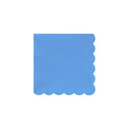 Bright Blue Small Napkins - #confetti-gift-and-party #-Meri Meri