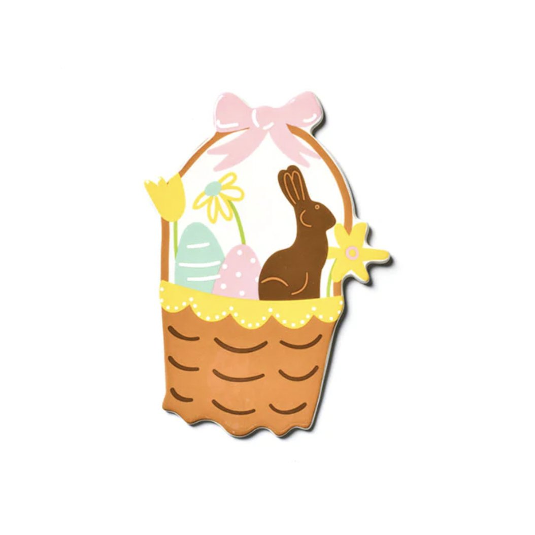 Bunny Basket Big Attachment - #confetti-gift-and-party #-Happy Everything