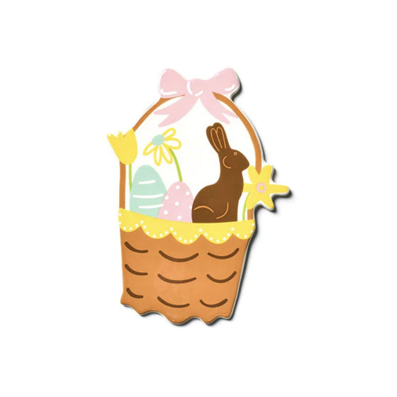 Bunny Basket Big Attachment - #confetti-gift-and-party #-Happy Everything