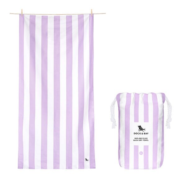 Cabana Lombok Lilac Beach Towel - #confetti-gift-and-party #-Dock & Bay