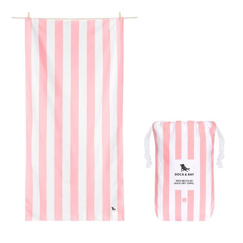 Cabana Malibu Pink Beach Towel - #confetti-gift-and-party #-Dock & Bay