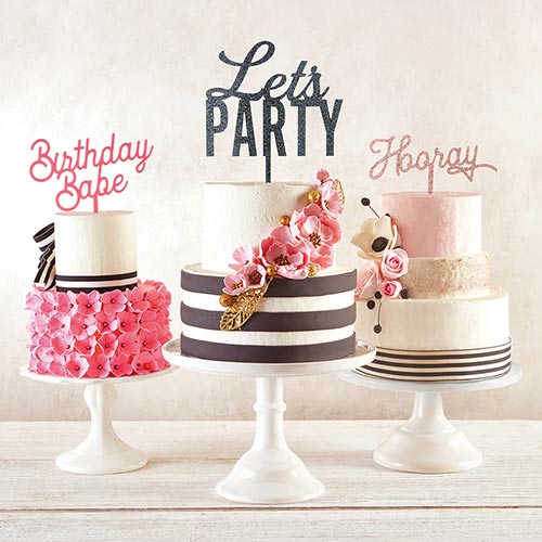 Cake Topper- Birthday Babe - #confetti-gift-and-party #-Santa Barbara Design Studio