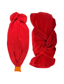  Cardinal Dupioni Silk Knot Headband - #confetti-gift-and-party #-Pretty Happies