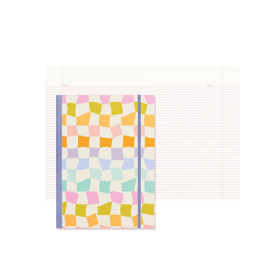 Carnival Checkers Notebook: Carnival Checkers by Talking Out of Turn at Confetti Gift and Party