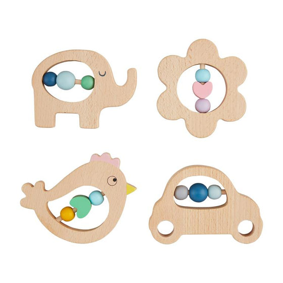 Character Teething Rattles - #confetti-gift-and-party #-Mud Pie