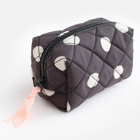 Charcoal Spot Cube Cosmetic Bag - #confetti-gift-and-party #-Caroline Gardner