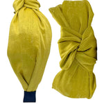 Chartreuse Dupioni Silk Knot Headband - #confetti-gift-and-party #-Pretty Happies