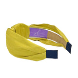 Chartreuse Dupioni Silk Knot Headband - #confetti-gift-and-party #-Pretty Happies