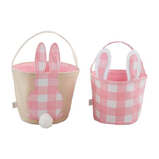 Checked Bunny Basket - #confetti-gift-and-party #-Mud Pie