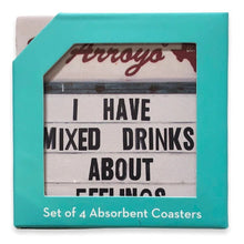  Coaster Set - Mixed Drinks - #confetti-gift-and-party #-El Arroyo