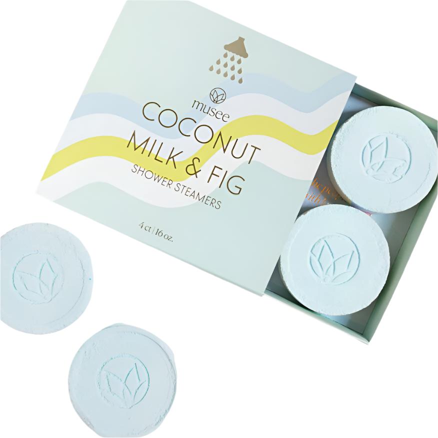 Coconut Milk and Fig Shower Steamer - #confetti-gift-and-party #-Musee Bath