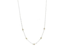  Coin Pearls in Gold Bezel Stations Necklace - #confetti-gift-and-party #-Jane Marie