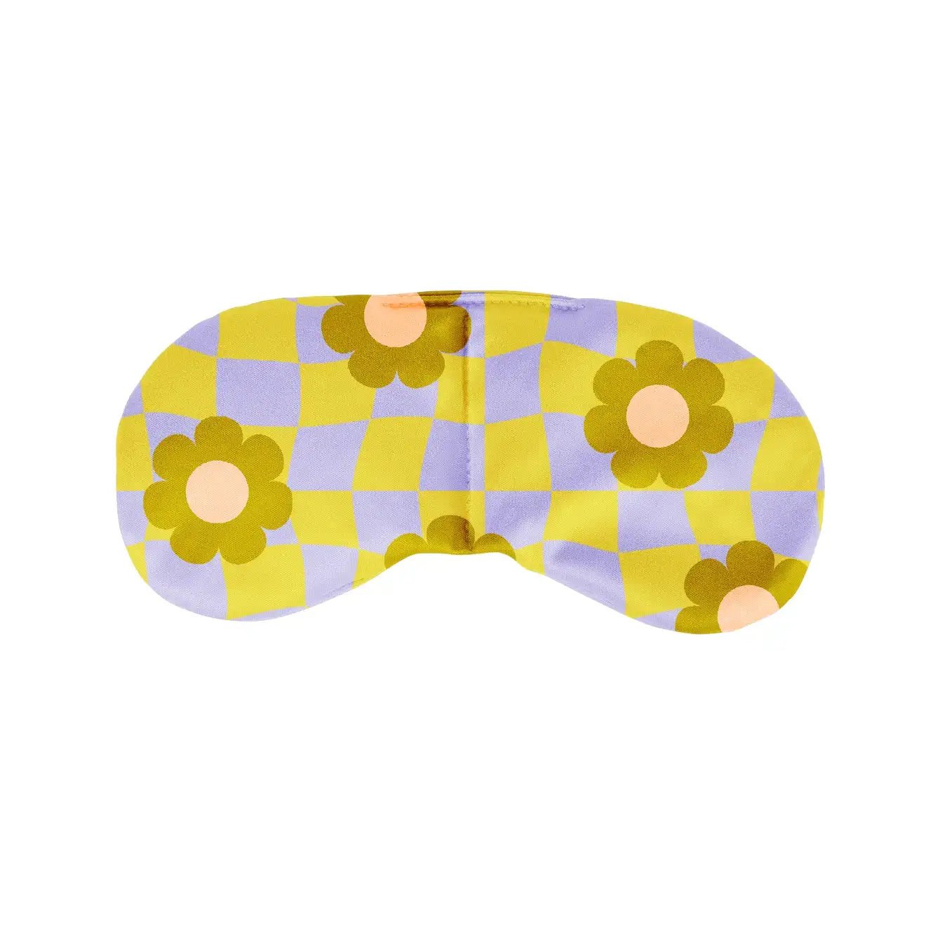 Cool Funky Daisy Weighted Eye Pillow Talking Out of TurnConfetti Interiors