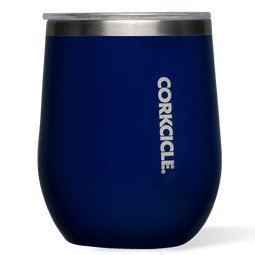 Corkcicle Stemless 12oz Gloss Midnight Navy - Confetti Interiors-Corkcicle