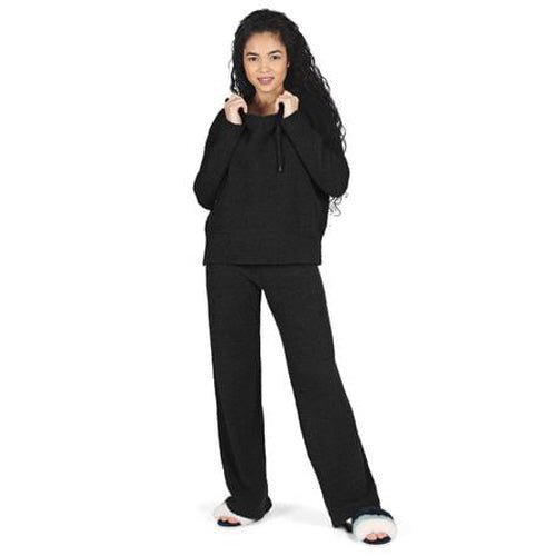 Cozy Knit Hoodie - Black - #confetti-gift-and-party #-Infinity Classics International Inc.