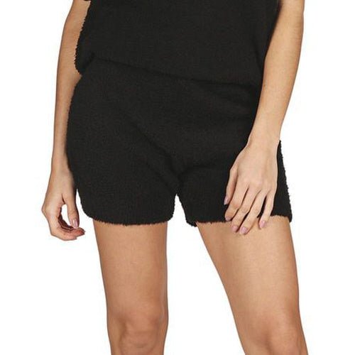 Cozy Knit Shorts - Black - #confetti-gift-and-party #-Infinity Classics International Inc.