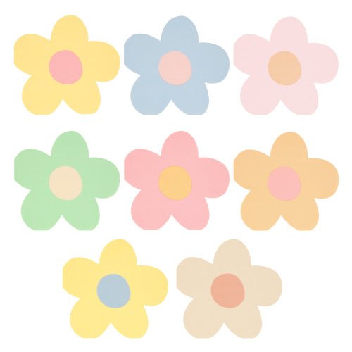 Daisy Shaped Napkins - #confetti-gift-and-party #-Meri Meri