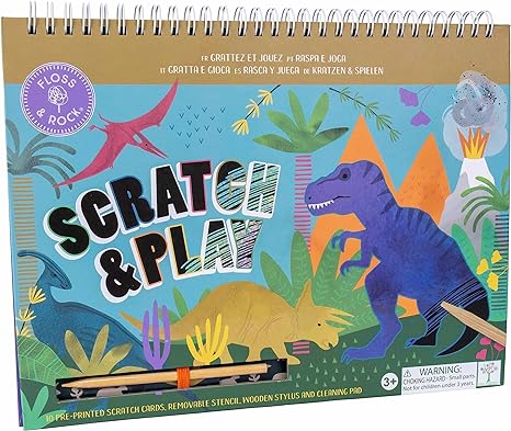 Dino Scratch & Play by Floss & Rock at Confetti Gift and Party