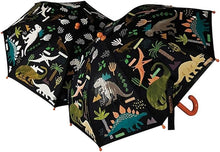  Dinosaur Colour Changing Umbrella by Floss & Rock at Confetti Gift and Party