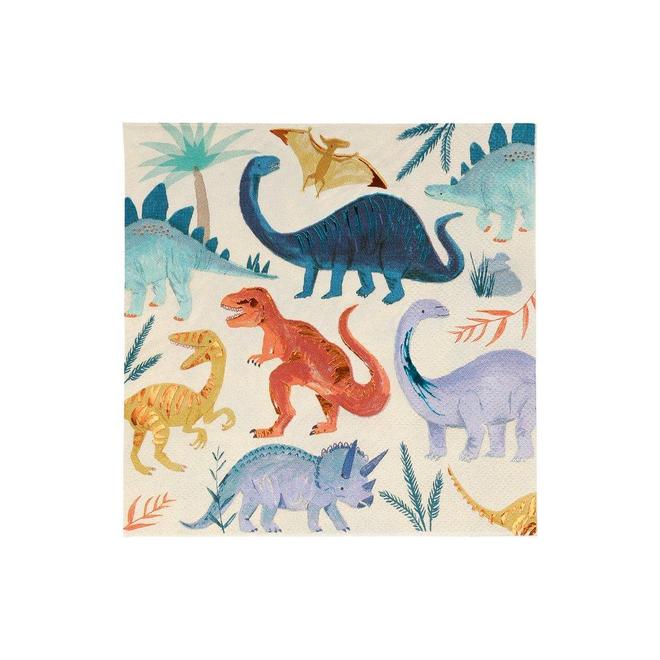 Dinosaur Kingdom Large Napkins - #confetti-gift-and-party #-Meri Meri