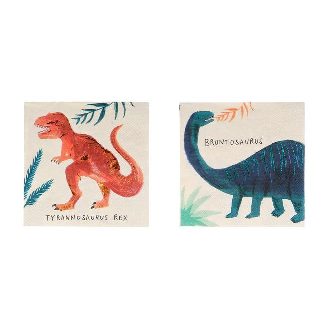 Dinosaur Kingdom Small Napkins - #confetti-gift-and-party #-Meri Meri