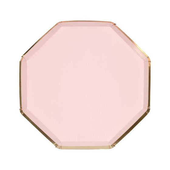 Dusky Pink Cocktail Plates - #confetti-gift-and-party #-Meri Meri