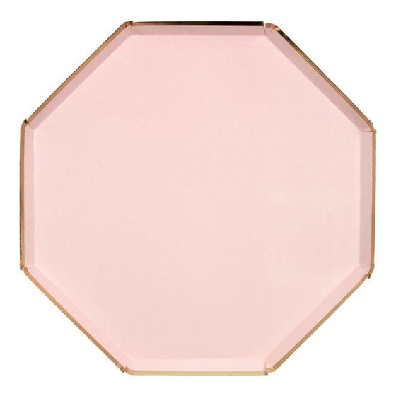 Dusky Pink Dinner Plates - #confetti-gift-and-party #-Meri Meri