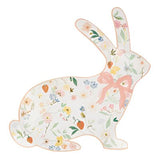 Elegant Floral Bunny Shaped Plates - #confetti-gift-and-party #-Meri Meri